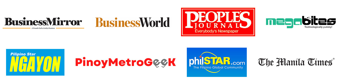Media Alliances - Business Mirror, Business World, Journal News Online, Megabites, Philippine Star Ngayon, Pinoy Metro Geek, PhilStar.com, The Manila Times